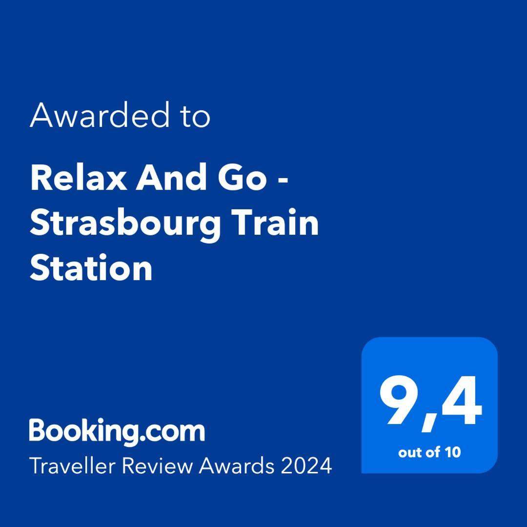 Apartament Relax And Go - Strasbourg Train Station Zewnętrze zdjęcie